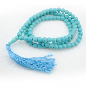 Blue Turquoise Stone / Sang e Firozan 100 Beads Tasbih / Zikr Tasbih TS-33